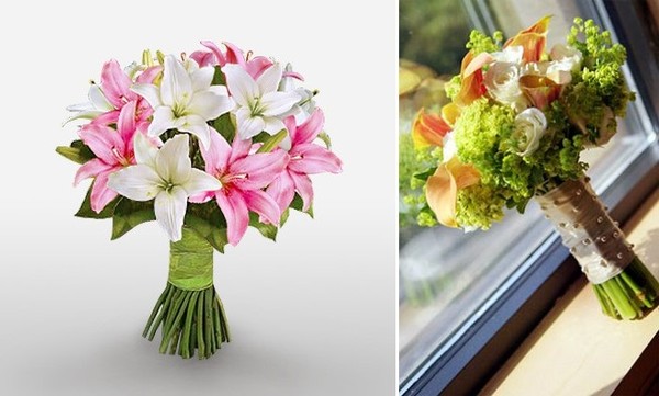 Hoa cưới hoa bách hợp mang mọi điều tốt lành