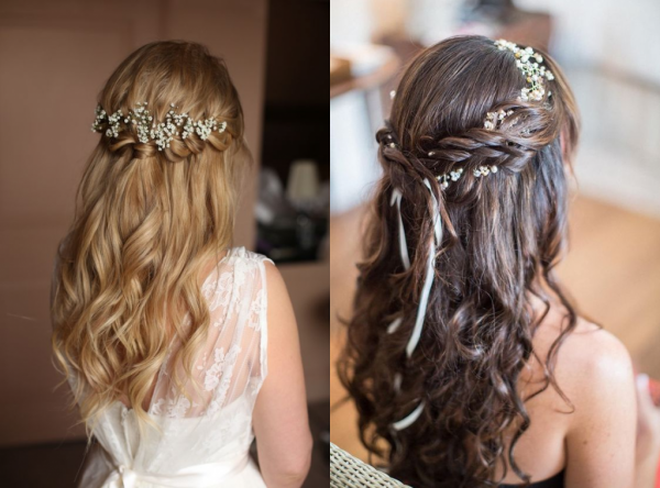 Tóc xoã cô dâu làm nên một phong cách mềm mại, tinh tế và cổ điển. Hãy thưởng thức hình ảnh của những cô dâu với mái tóc xoã tuyệt đẹp này.